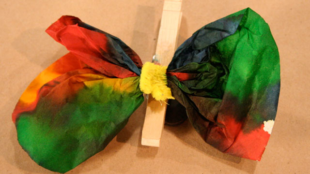 Tie-Dyed Butterflies
